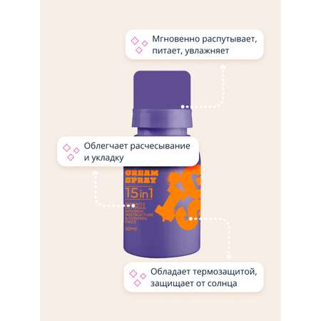 Крем-спрей GIS 15 в 1 несмываемый 50 мл