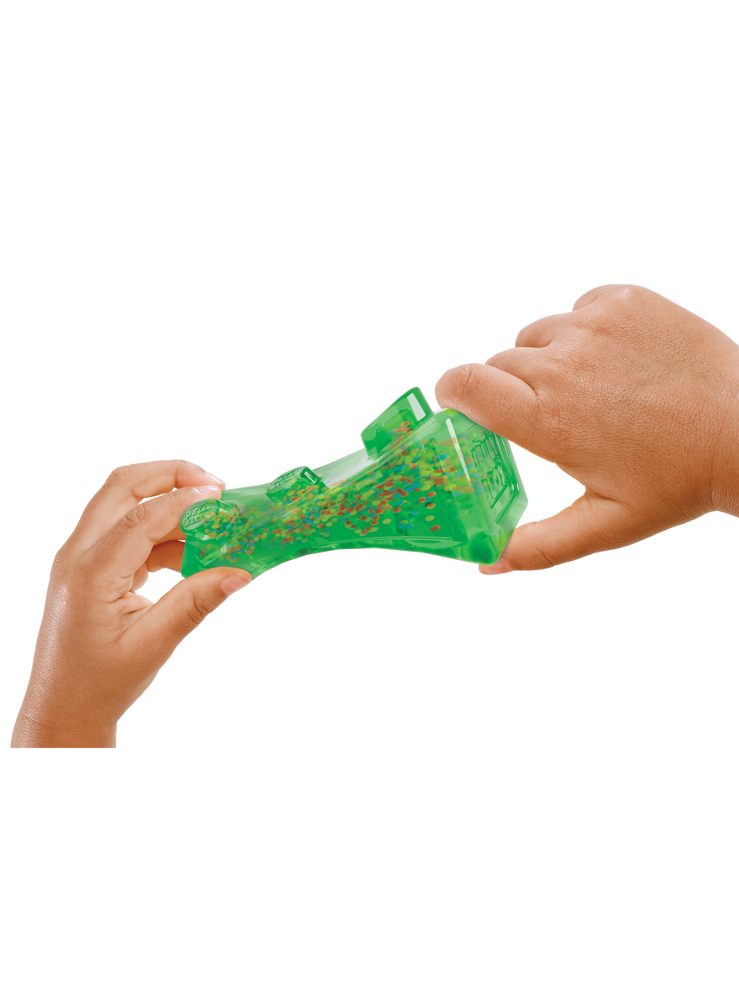 Конструктор Jelly Blox Набор с контейнером мягкий 30 дет. - фото 12