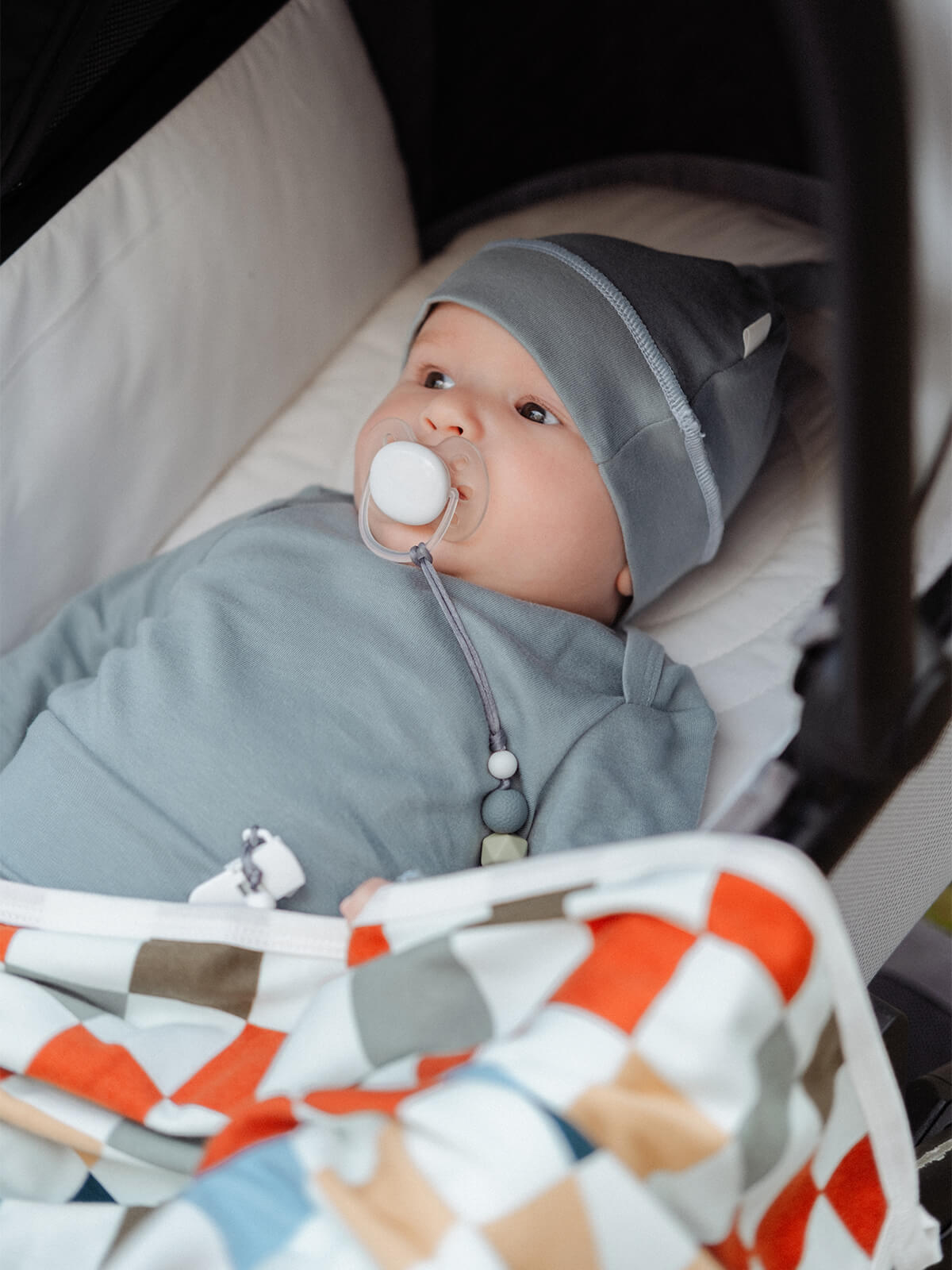 Плед Mjolk Шахматы 85 x 120 см хлопок - фото 3