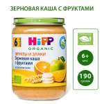 Пюре Hipp зерновая каша-фрукты 190г с 6месяцев