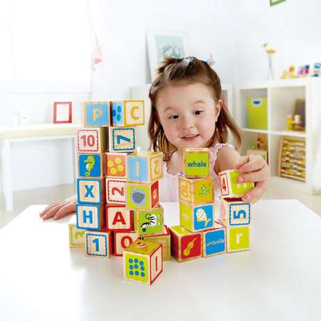 Игрушка Hape кубики ABC