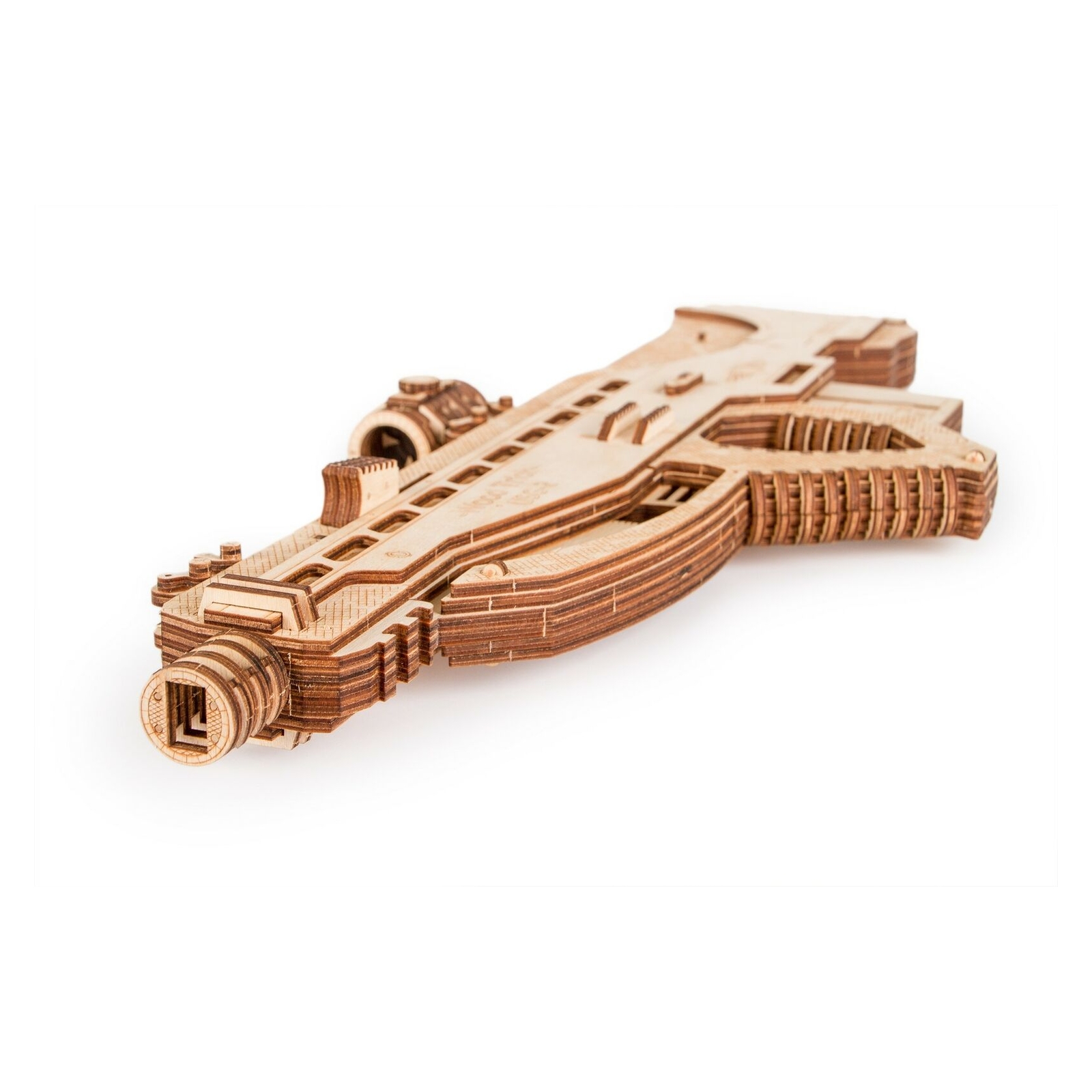 Конструктор Wood Trick Штурмовая винтовка деревянный - фото 12