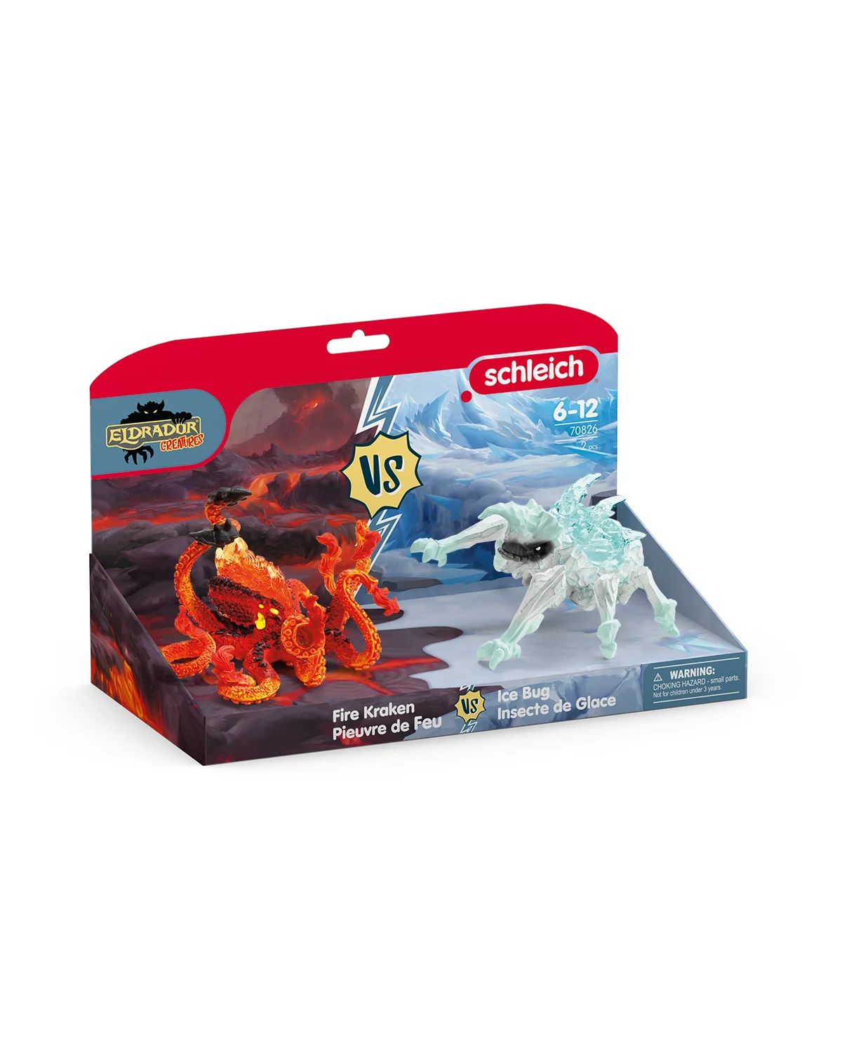 Игровой набор SCHLEICH Ice bug vs Fire kraken - фото 4