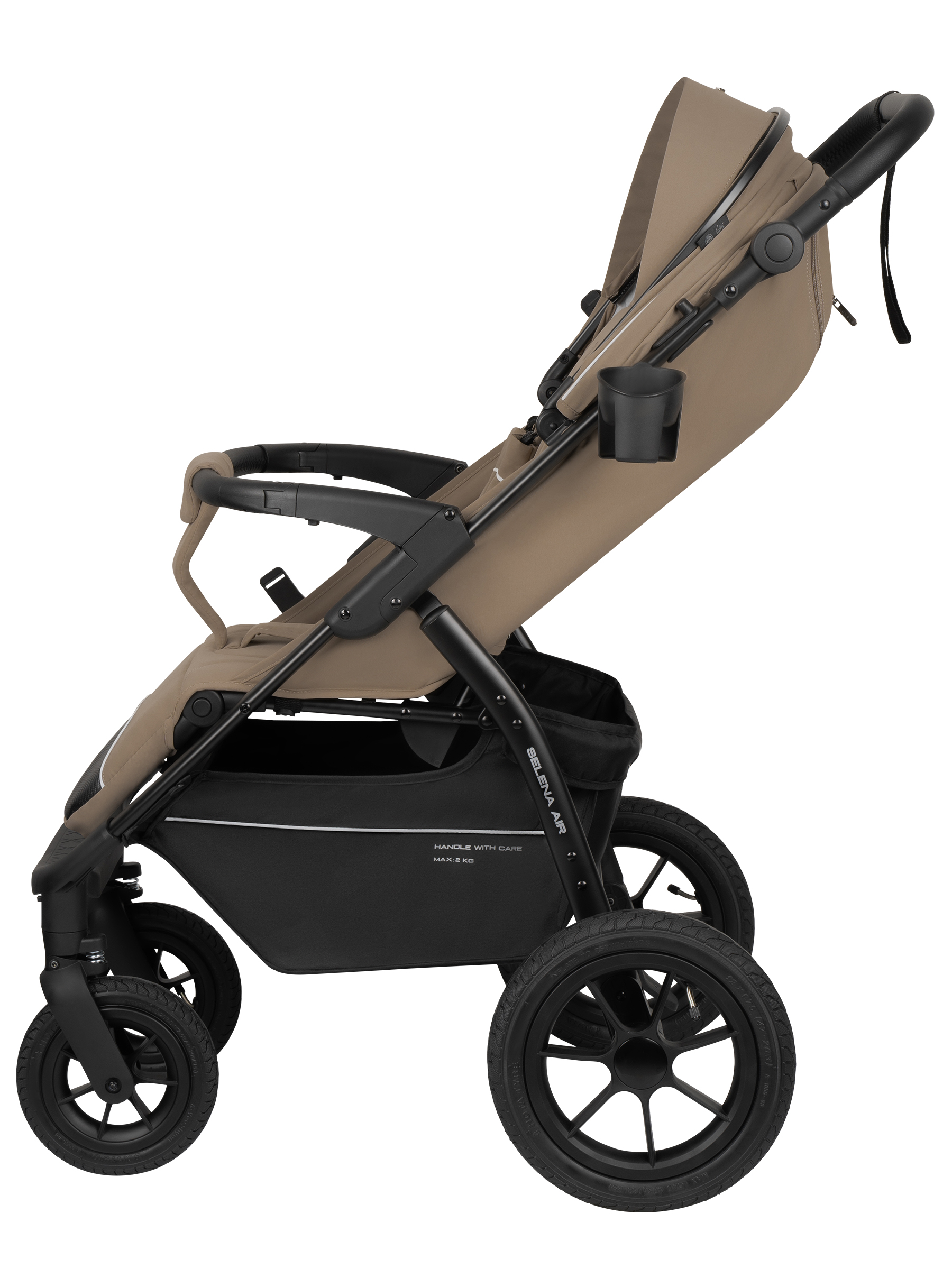 Коляска прогулочная JOVOLA Selena Air new бежевый - фото 7