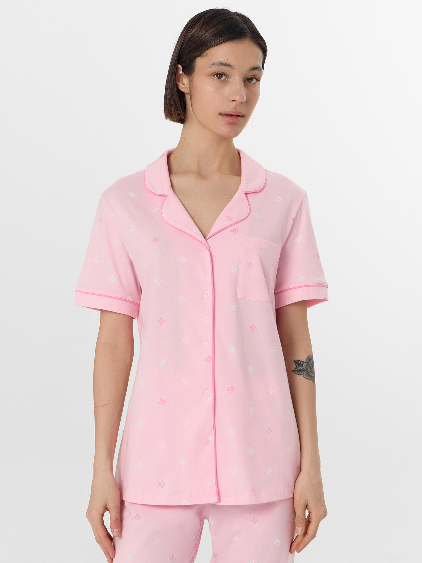 Пижама Mark Formelle (Марк Формэль) 592505-1/текст на розовом - фото 6