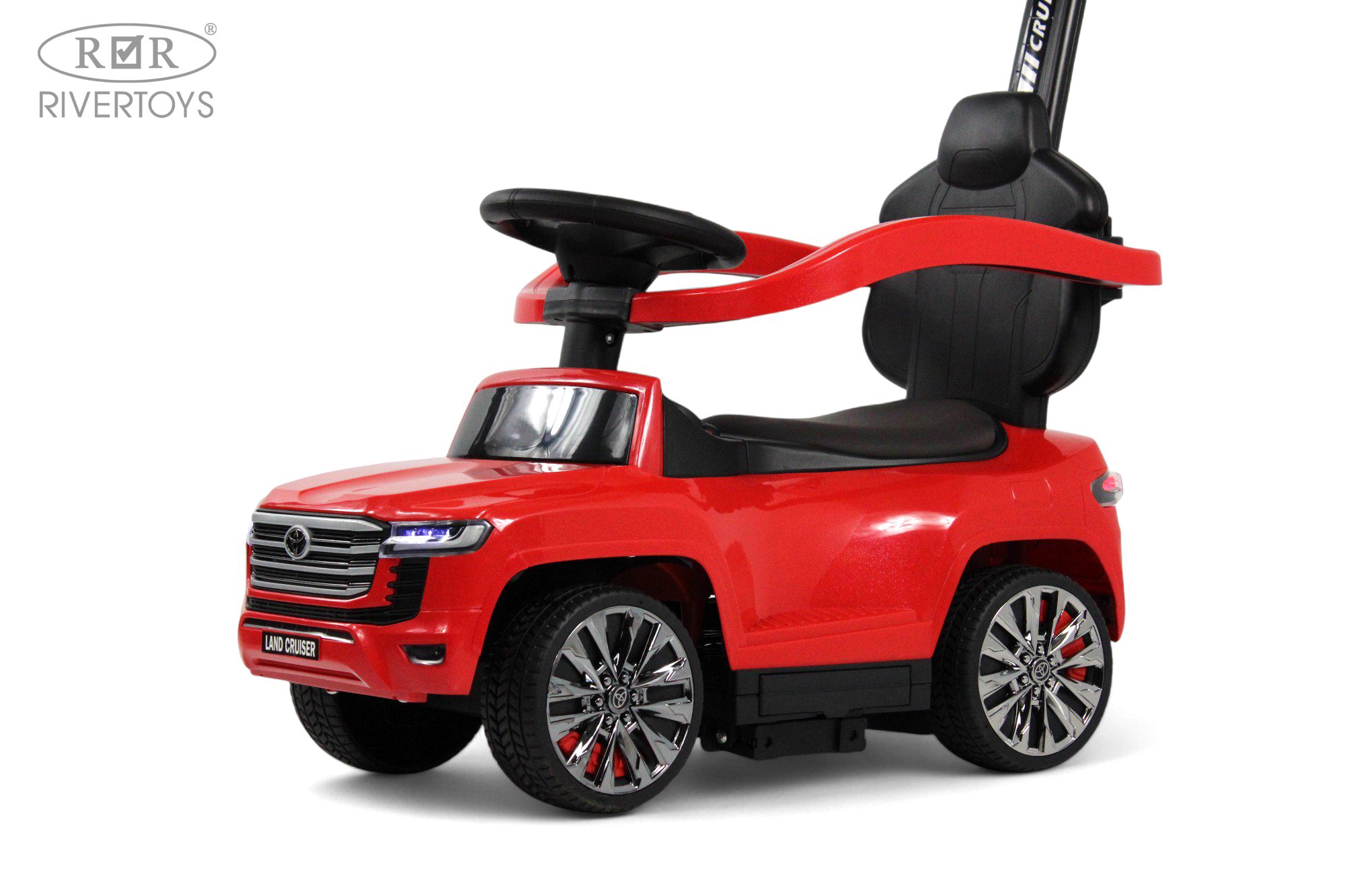 Каталка RIVERTOYS Z002ZZ-B-RED красный - фото 4