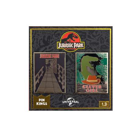 Значок Jurassic Park Парк юрского период 2 шт.