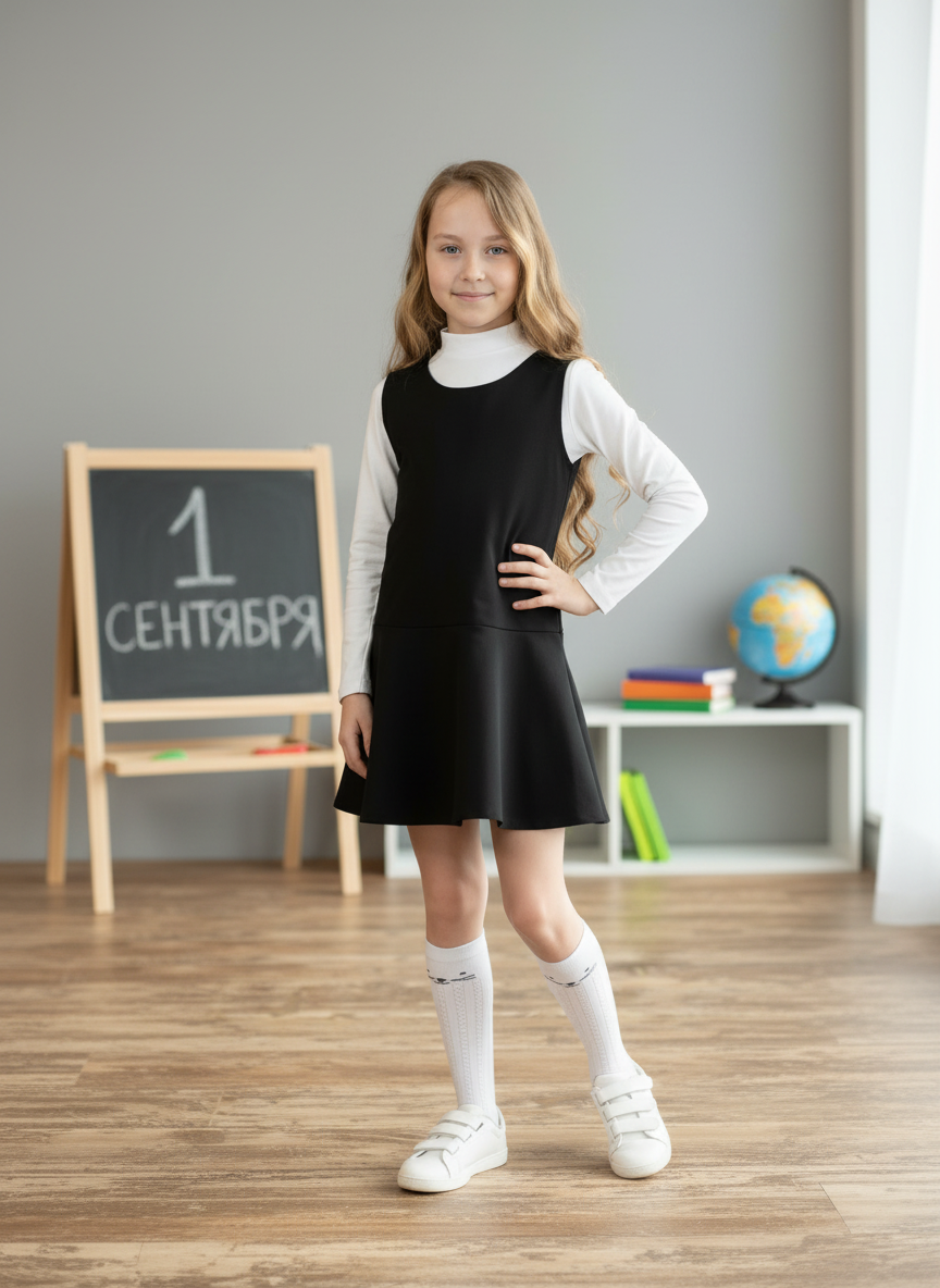 Сарафан Утенок 930 черный - фото 1