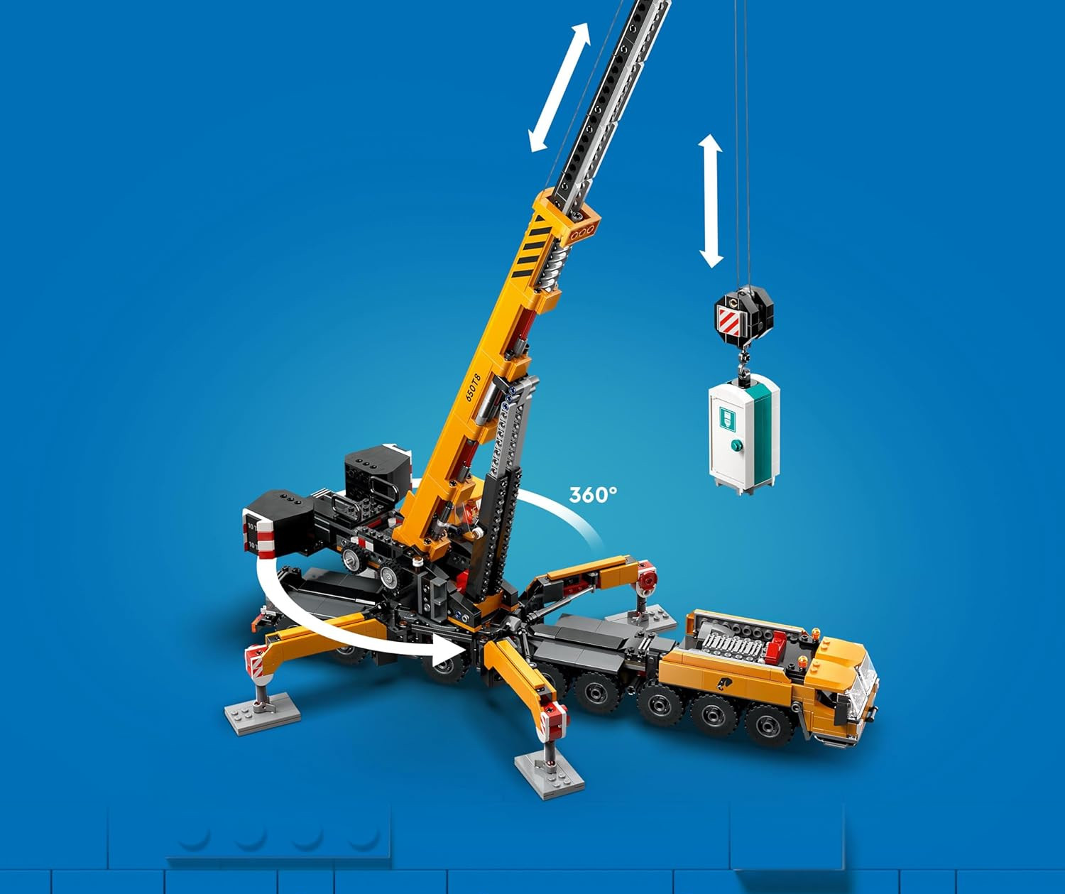 Конструктор LEGO Technic Мобильный строительный кран 1116 дет. - фото 9