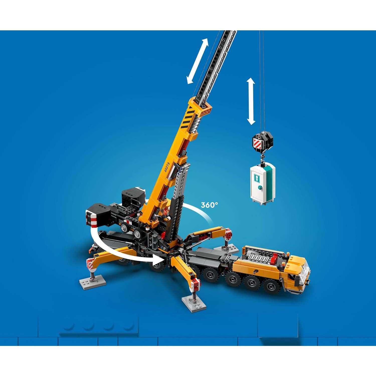 Конструктор LEGO Technic Мобильный строительный кран 1116 дет. - фото 9