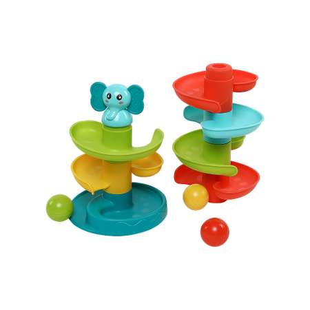 Игрушка EVERFLO пирамидка Слоник