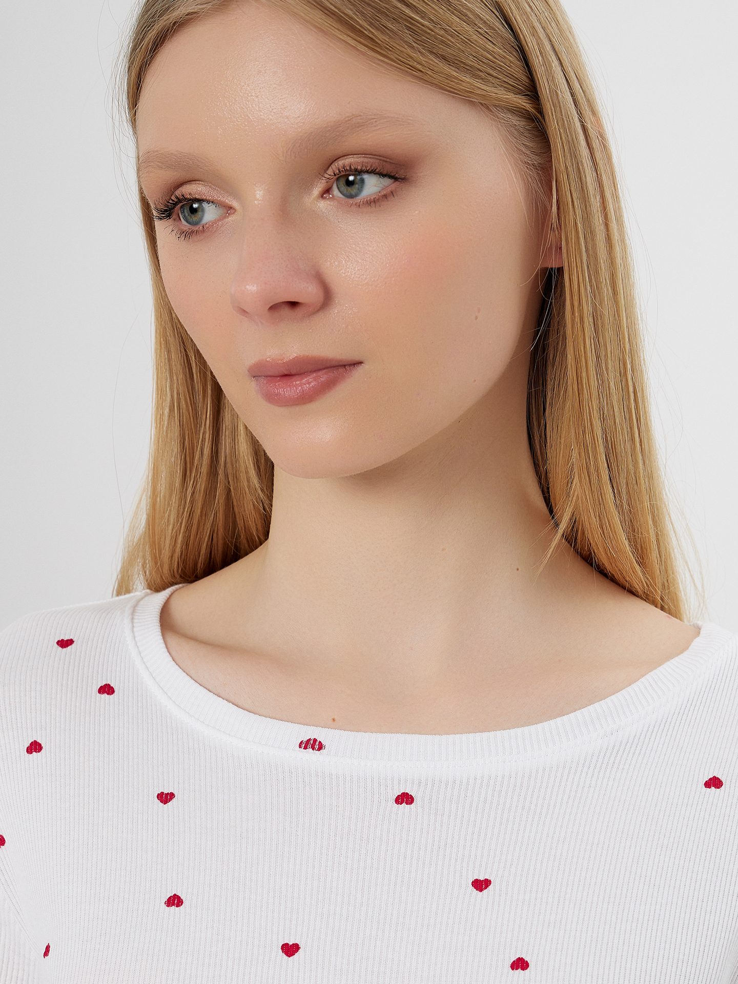 Сорочка ночная Mark Formelle (Марк Формэль) 572405/алые сердца - фото 5