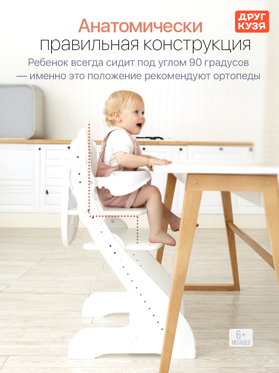 Стульчик для кормления Друг Кузя - фото 8