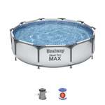 Бассейн каркасный Bestway Steel Pro MAX 305х76 см 4678 л с фильтр-насосом