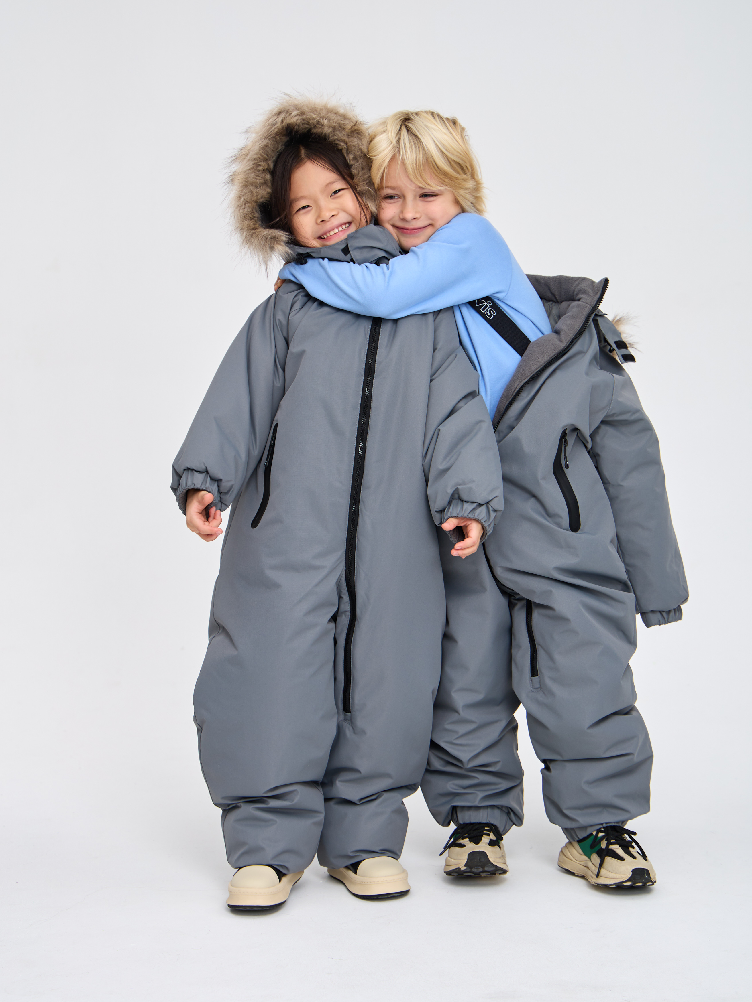 Комбинезон Лапушка 7037 серый - фото 11