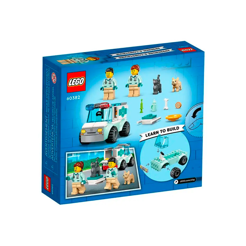 Конструктор LEGO City Спасатели-ветеринары 58 дет. - фото 3