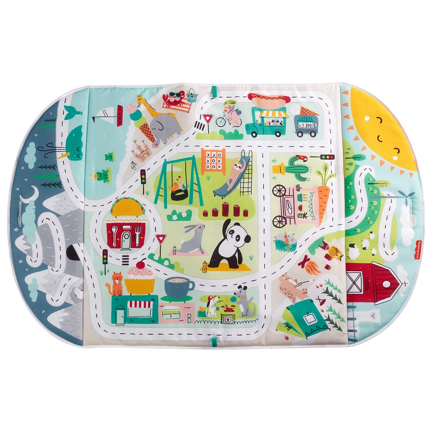 Коврик Fisher Price с дугами Большой - фото 3