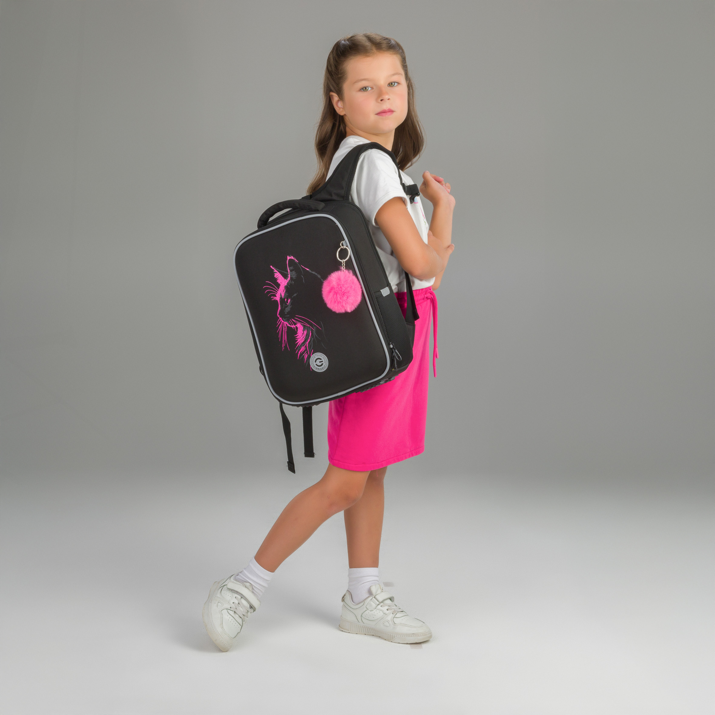 Ранец Grizzly Кошка - фото 18