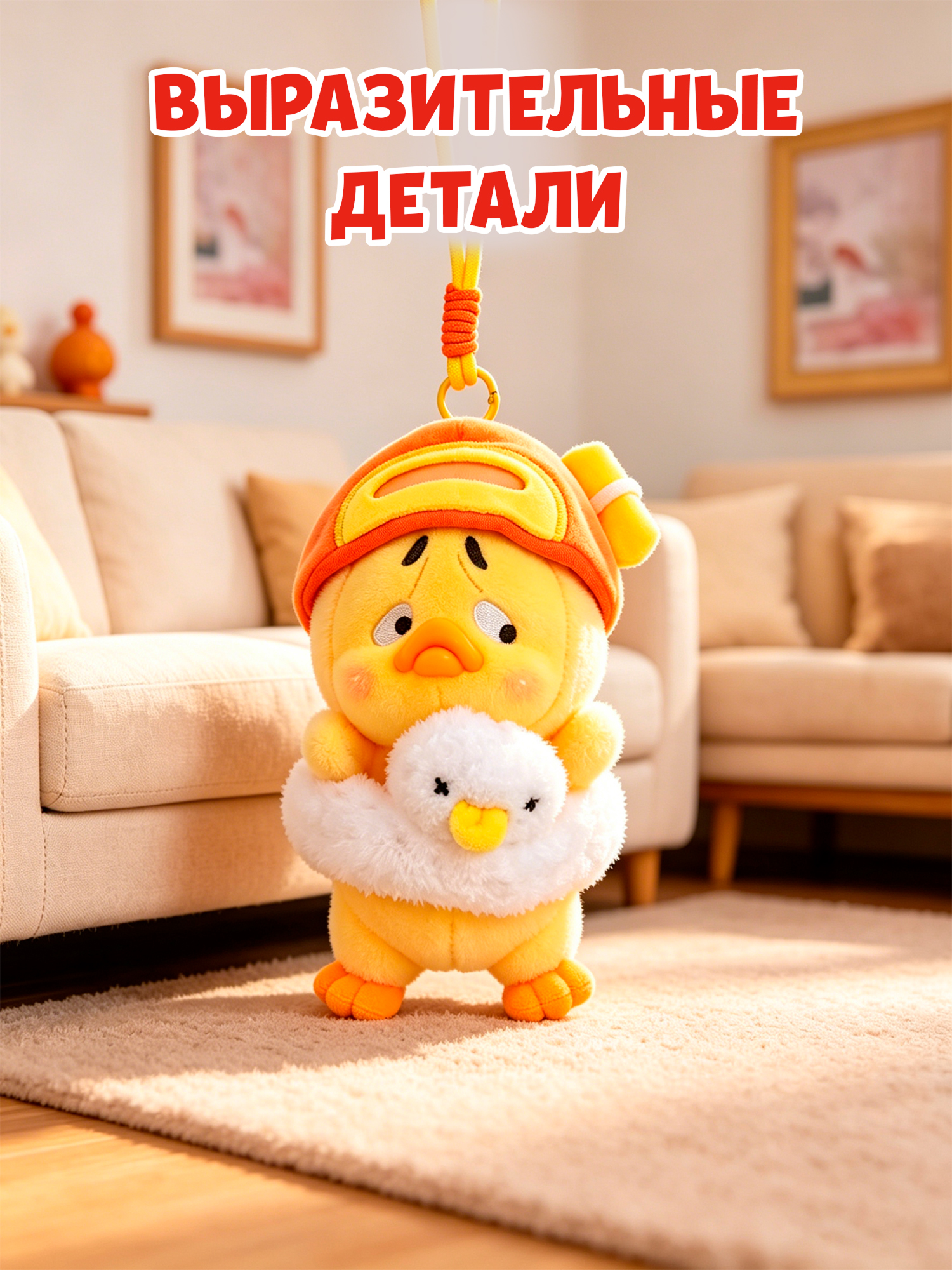 Брелок Upset Duck Act Cute Duck - фото 2