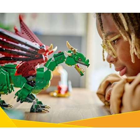 Конструктор LEGO Creator Средневековый дракон блочный