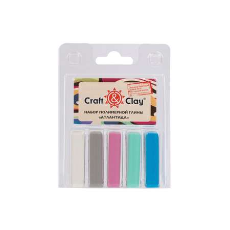 Глина Craft and Clay 5 цв.