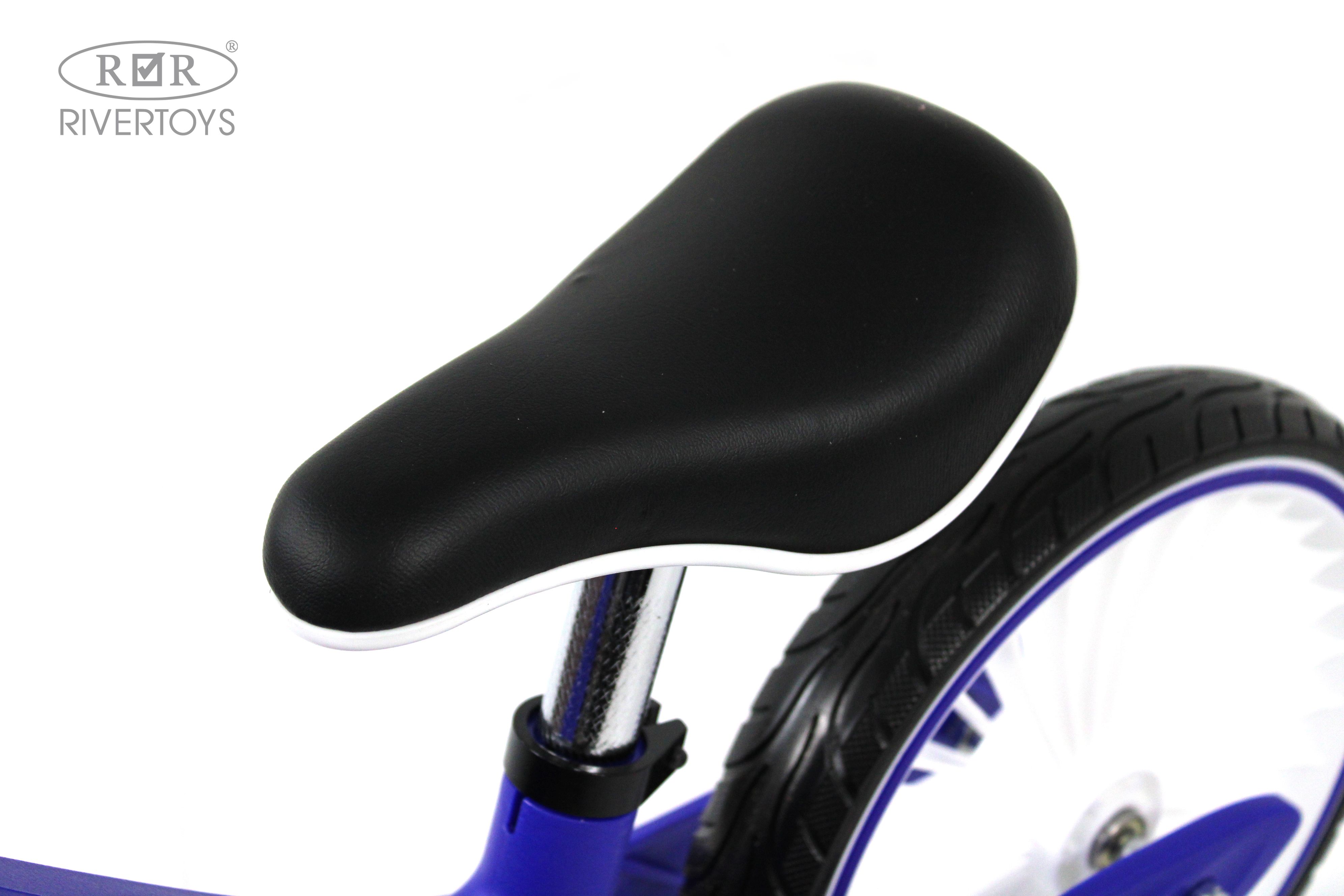 Двухколесный беговел RIVERTOYS 12 дюймов - фото 9