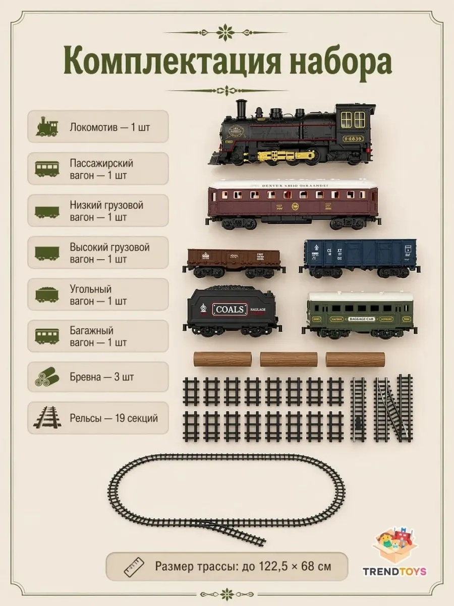 Набор железнодорожный TrendToys DNT086 - фото 9