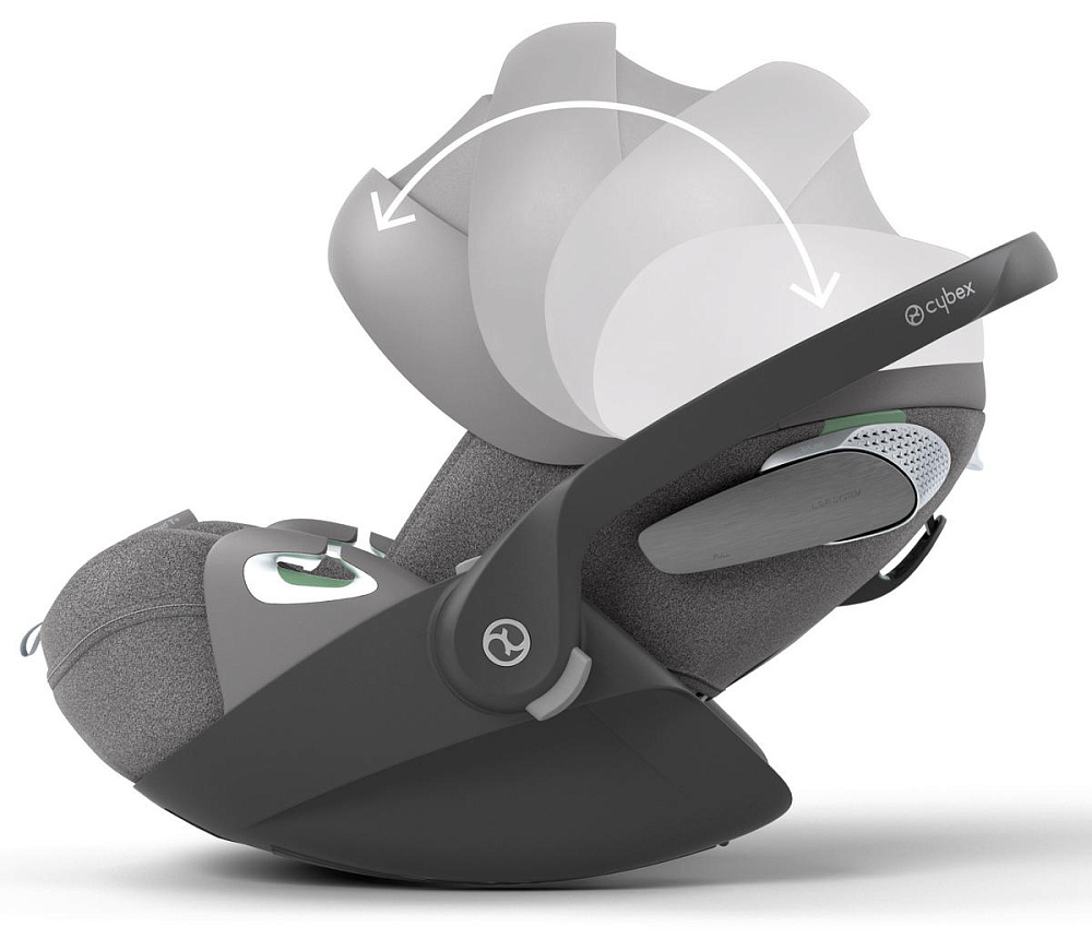 Автокресло Cybex Cloud T i-Size Isofix 0 (0 -13 кг) серый - фото 8