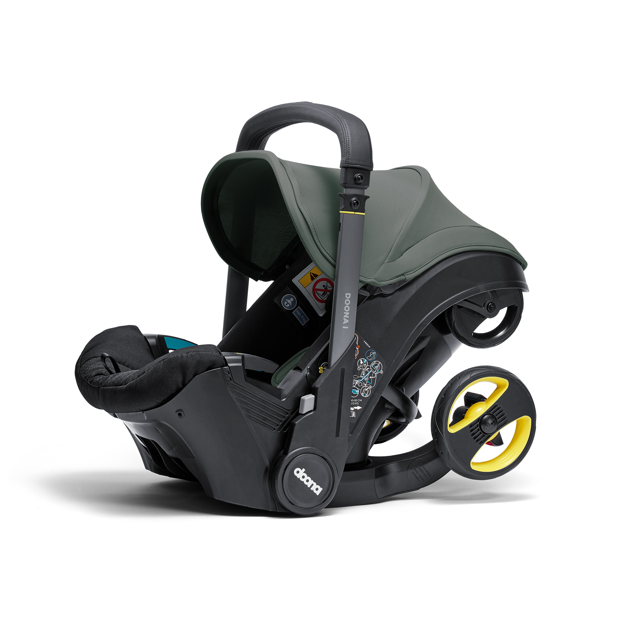 Автокресло Doona i, цвет: Slate Green Isofix 0 (0 -13 кг) серый - фото 22