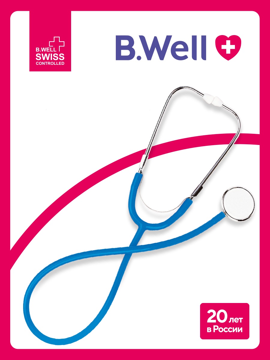 Стетоскоп B.Well WS-1-синий - фото 1