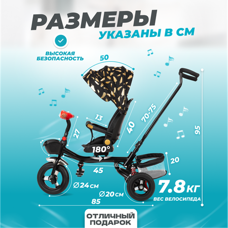 Трехколесный велосипед Solmax