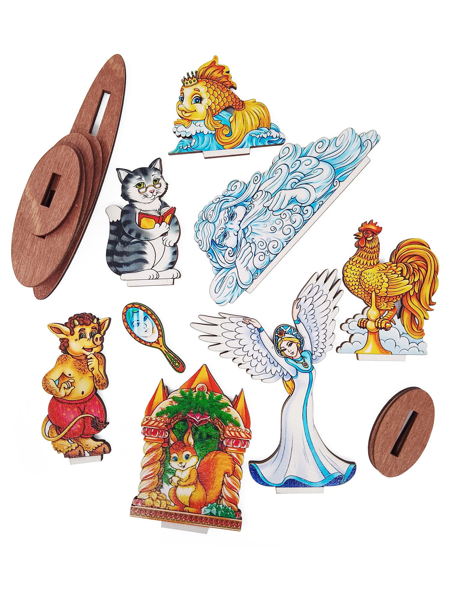 Фигурки Нескучные игры Герои сказок Пушкина - фото 4