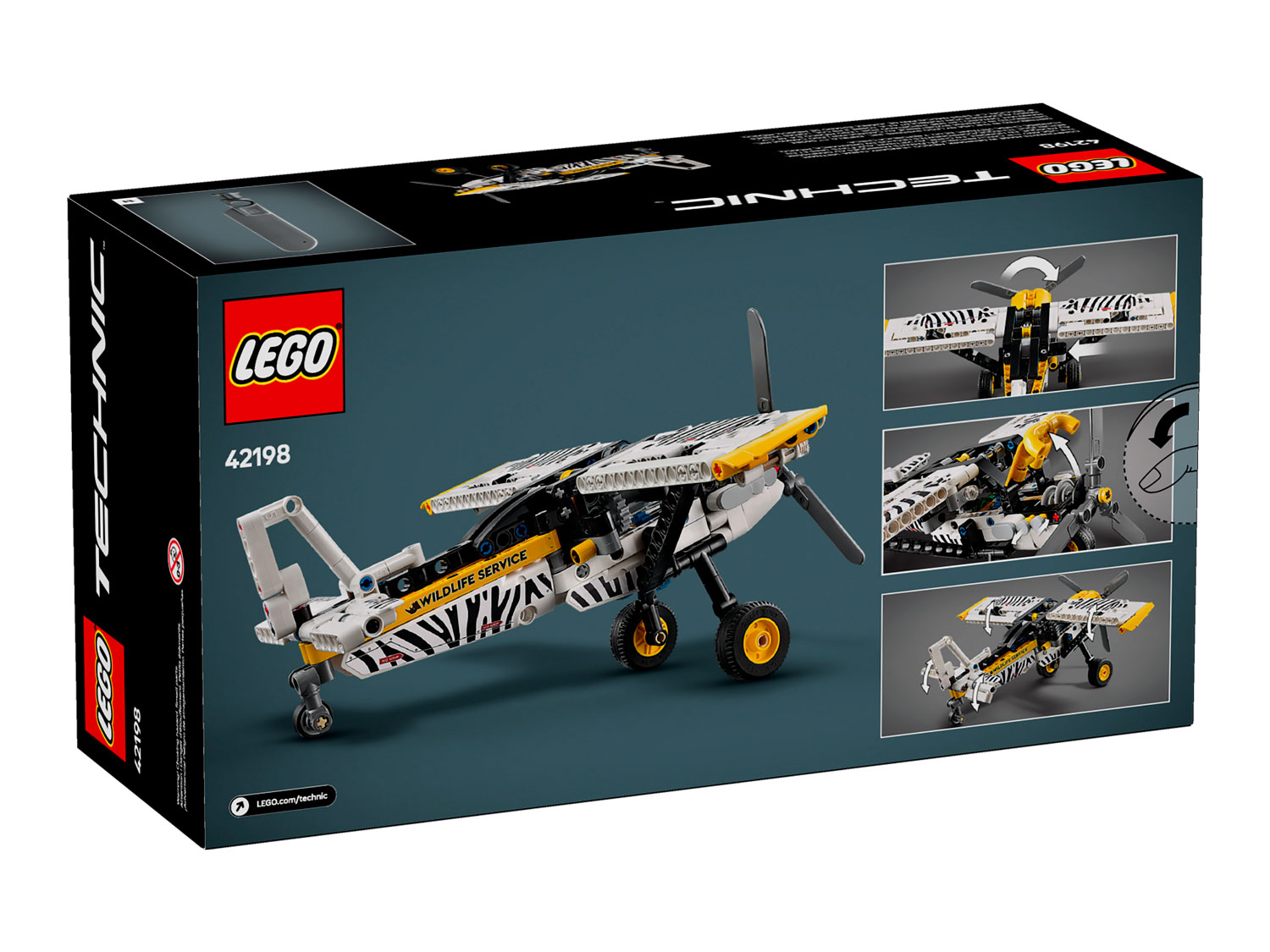 Конструктор LEGO Technic Легкомоторный самолет 42198 333 дет. - фото 7