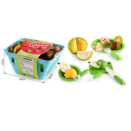 Игровой набор . продукты, тележки и корзинки