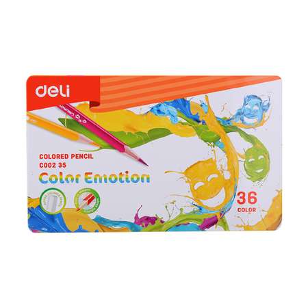 Карандаши цветные Deli 36 шт.