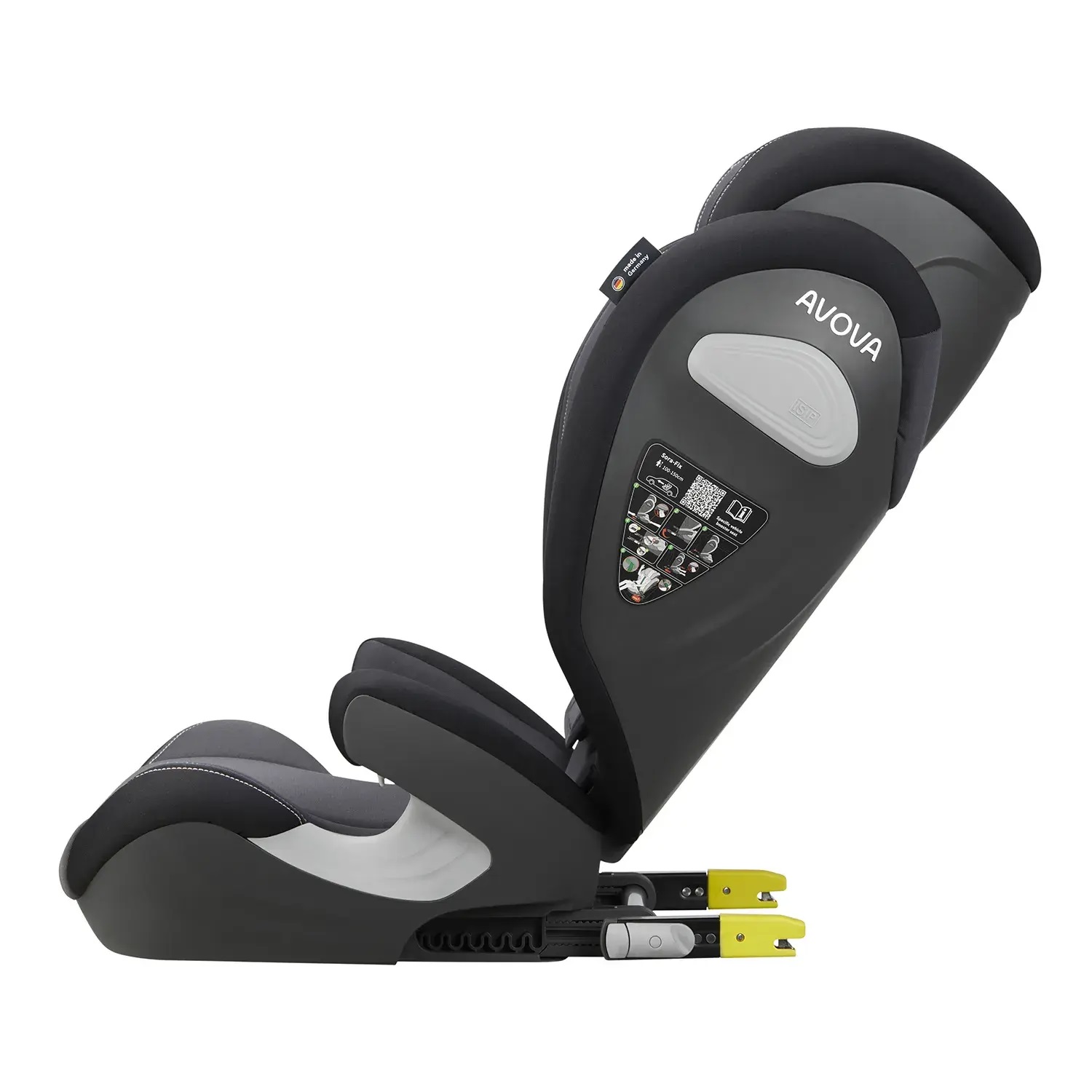 Автокресло Avova Sora-Fix Isofix 2/3 (15-36 кг) черный - фото 7