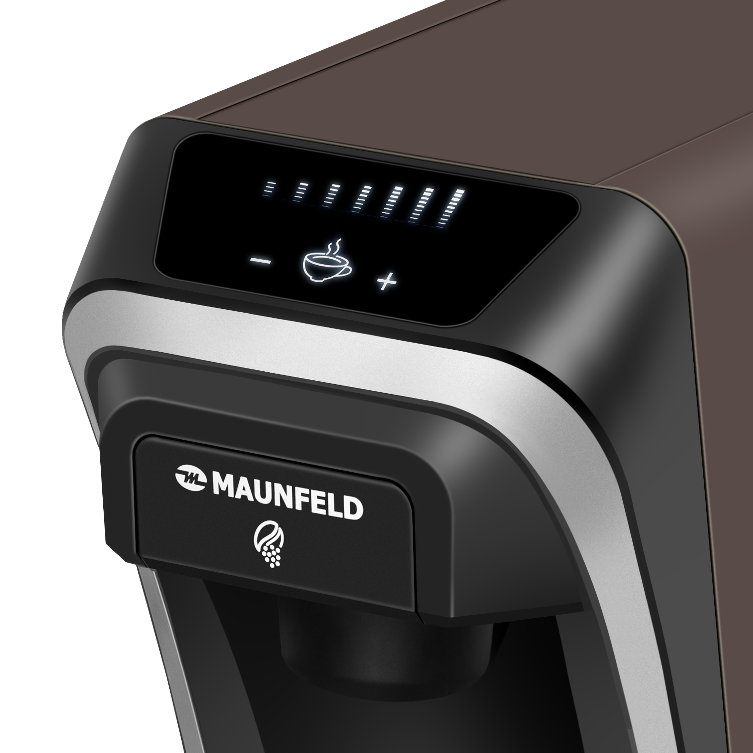 Кофеварка капсульного типа 2в1 MAUNFELD MCCM-CM823BR - фото 8