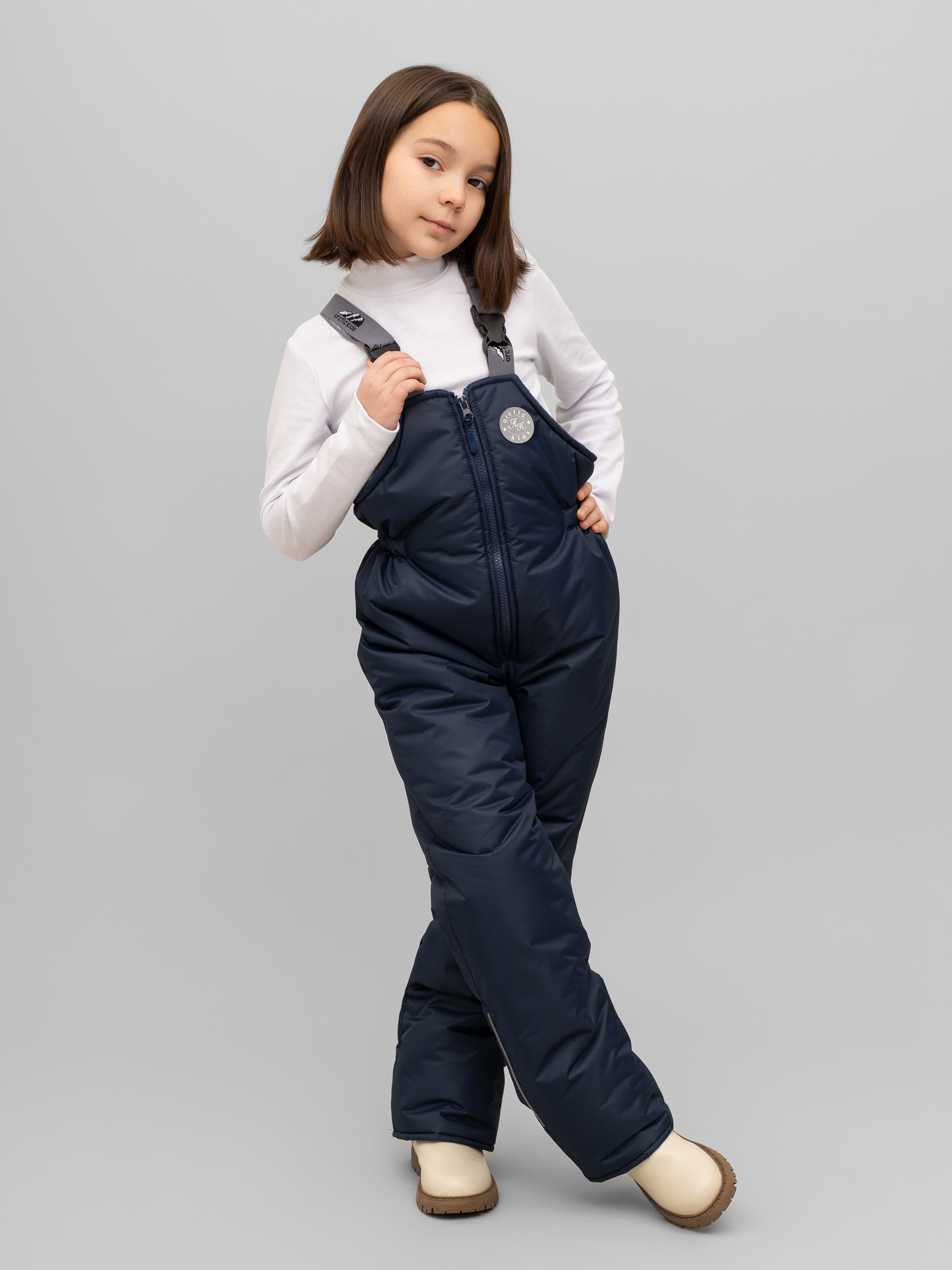 Полукомбинезон Arctic kids 60-015 синий - фото 19