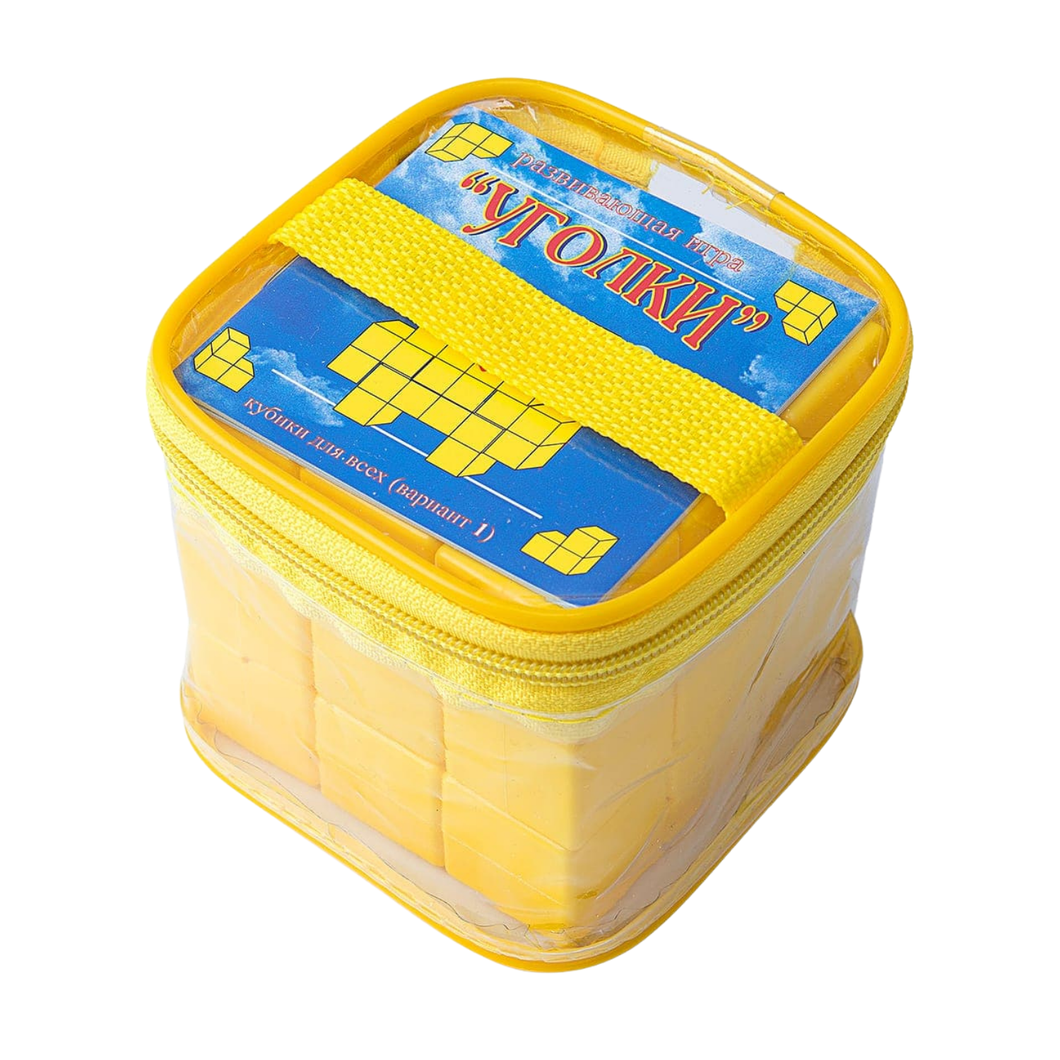 Игрушка Корвет кубики Уголки - фото 2