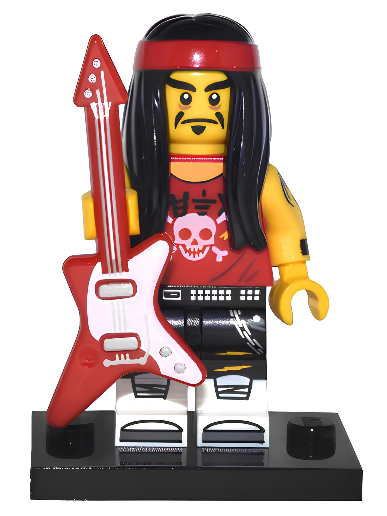 Изображение товара Фигурка LEGO Gong Guitar Rocker coltlnm-17 Изображение товара Фигурка LEGO Gong Guitar Rocker coltlnm-17