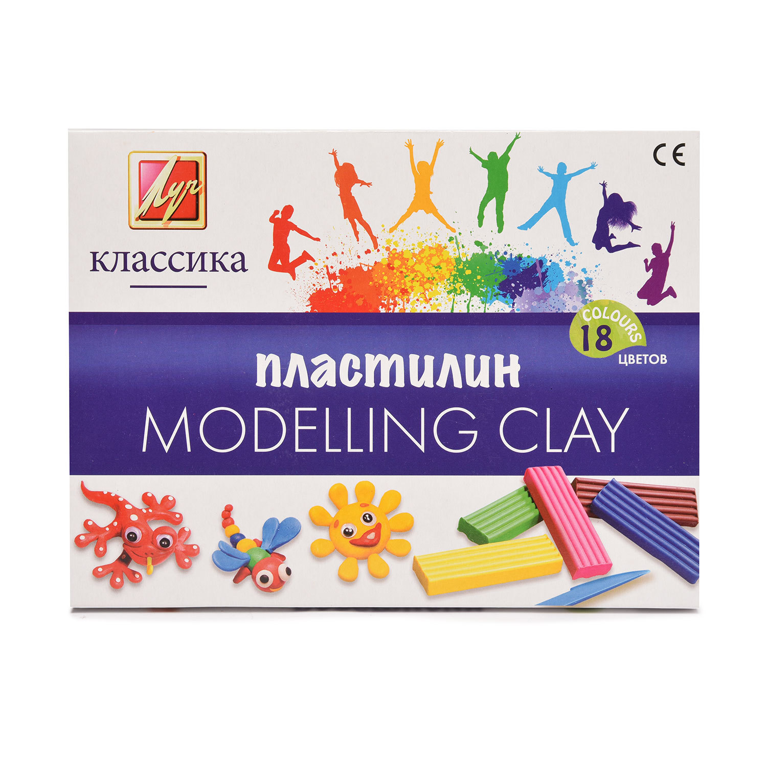 Пластилин Луч 18 цв. - фото 4