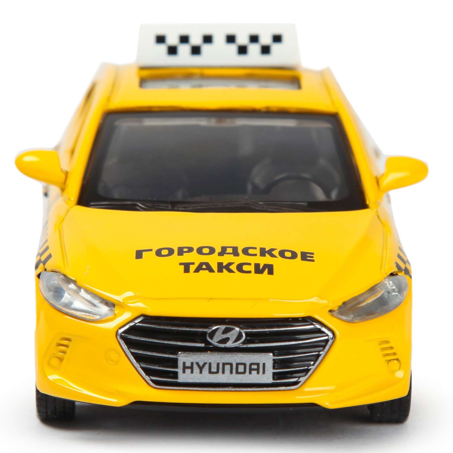 Автомобиль MSZ 1:43 желтый 67372 - фото 6