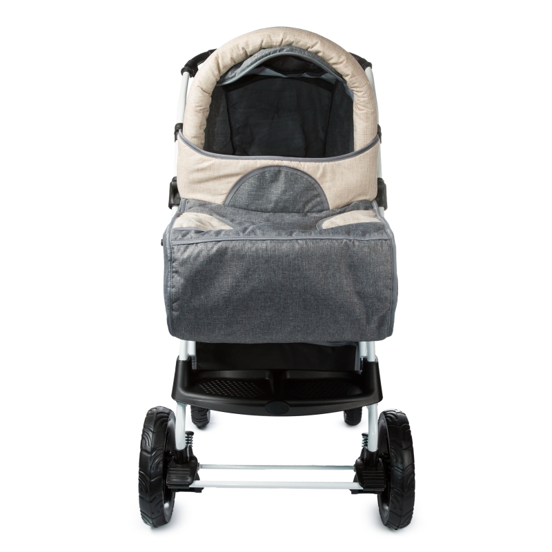 Коляска трансформер Babyton Pillo OX Grey-Beige - фото 2