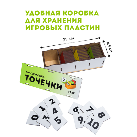 Настольная игра ГРАТ Точечки