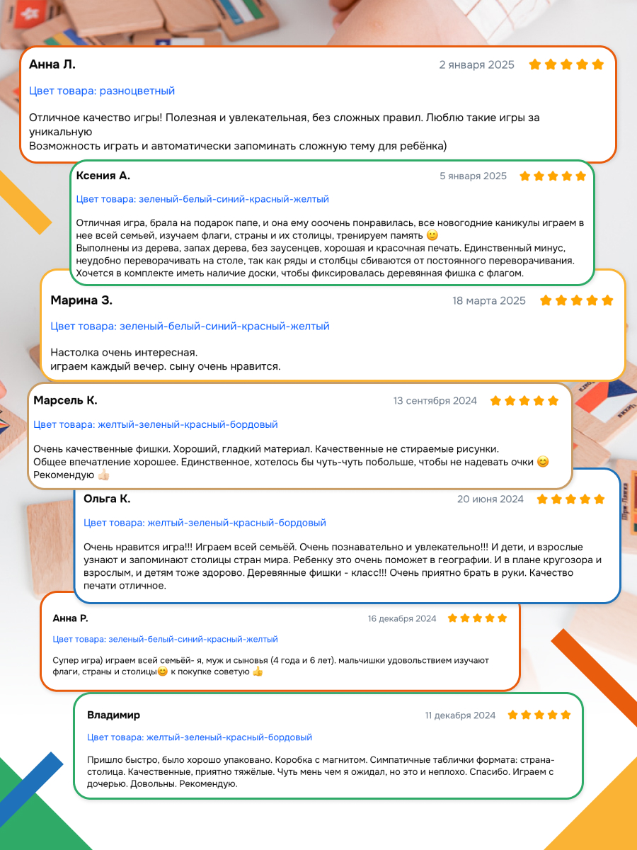 Настольная игра Zartoy Мемори - фото 4