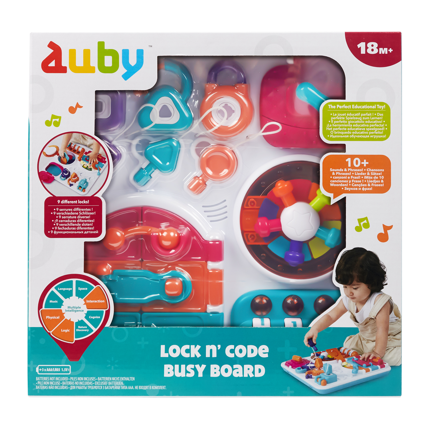 Игрушка Auby бизиборд - фото 7