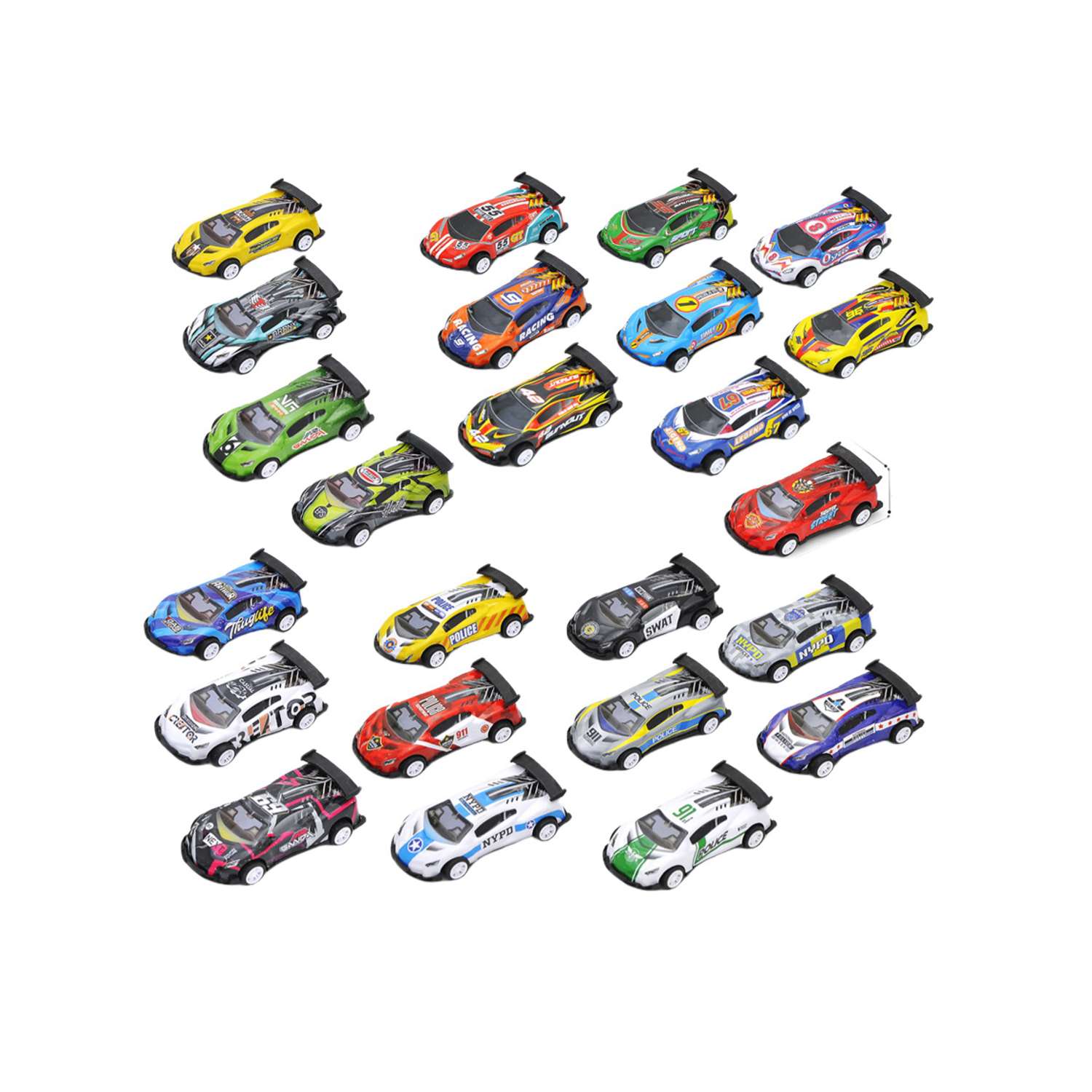 Автомобиль набор 24шт - фото 2