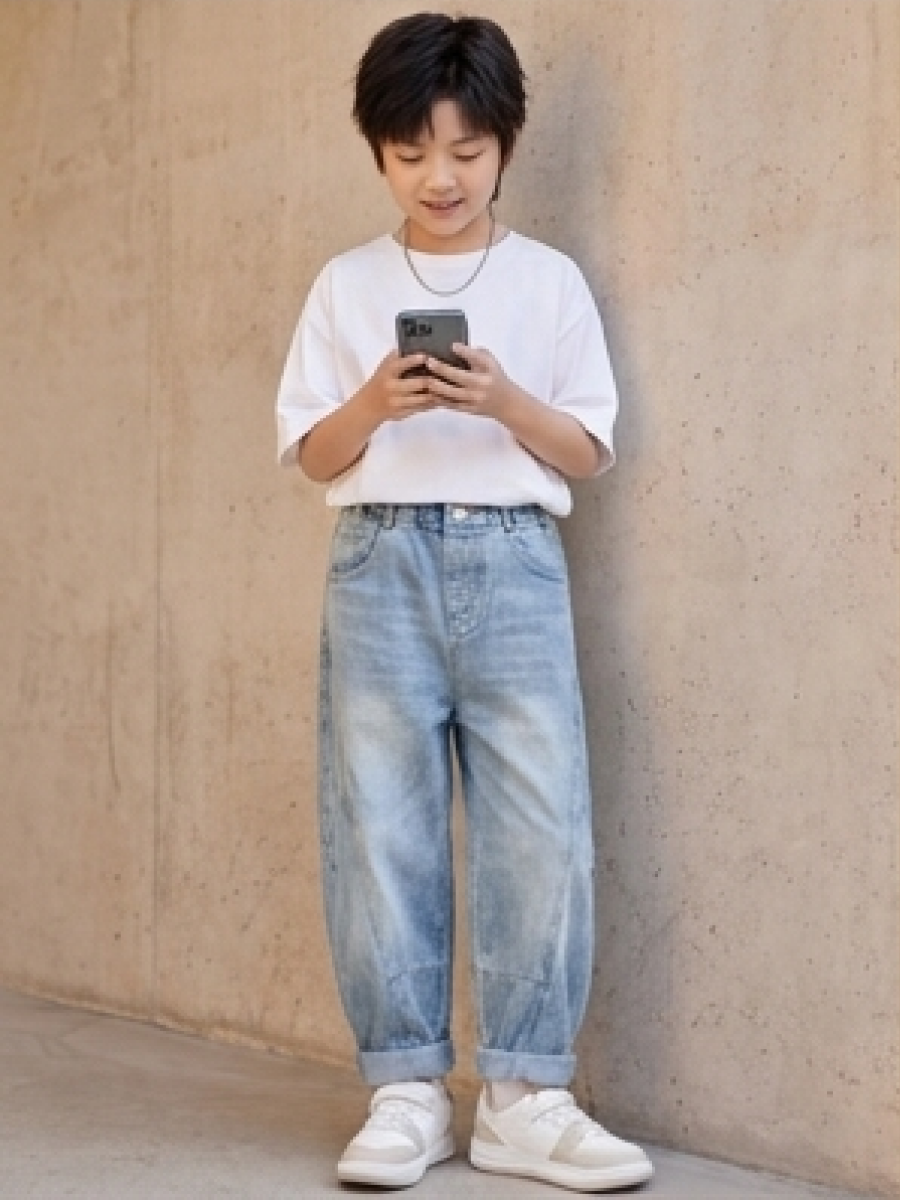 Джинсы Artcher kids Jeans0018Голубые - фото 10