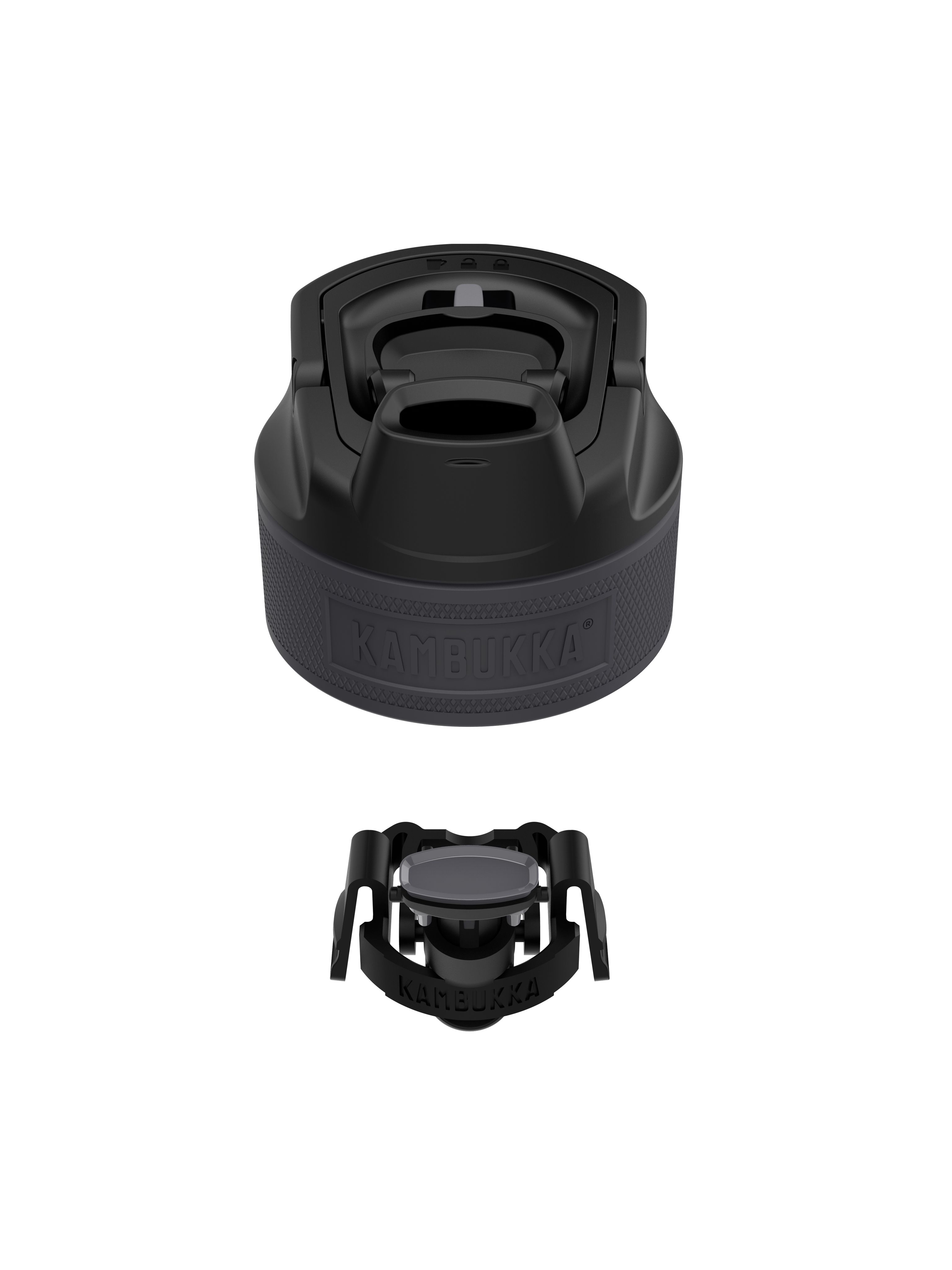 Термобутылка Kambukka Elton 600мл черная 11-03038 - фото 4