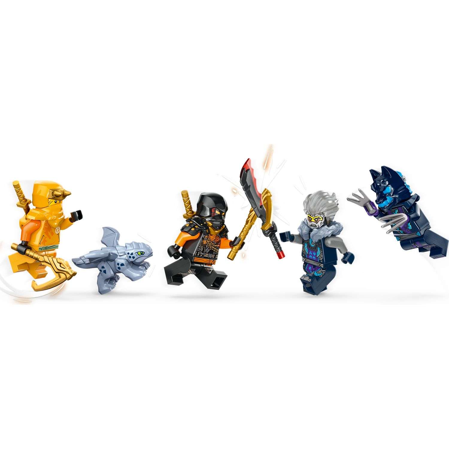 Конструктор LEGO NINJAGO Внедорожный багги Арина Ниндзя 267 дет. - фото 6